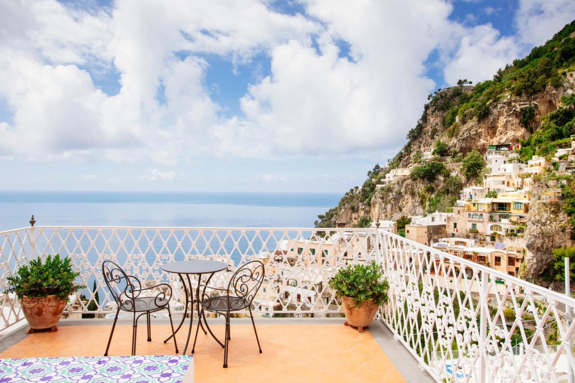 La Bizantina Luxury Villa Positano Bagian luar foto