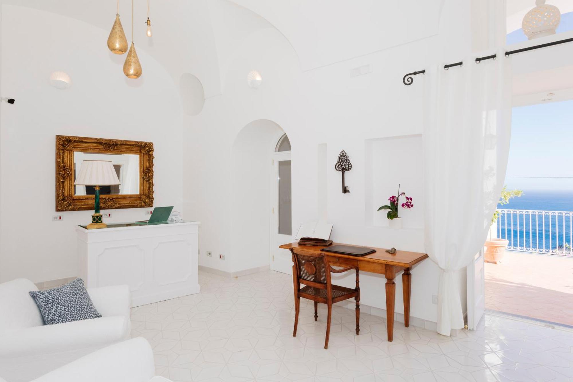 La Bizantina Luxury Villa Positano Bagian luar foto