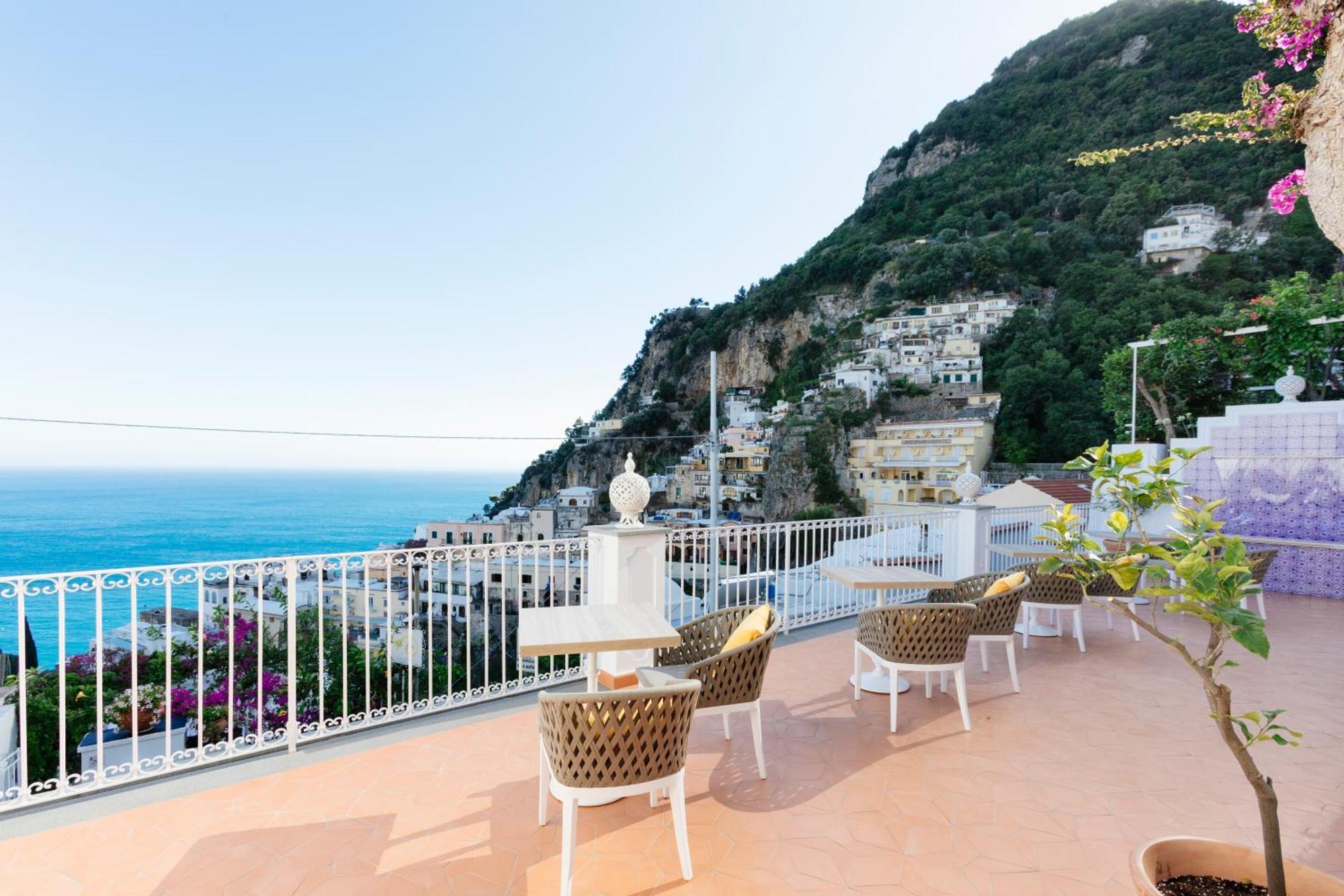La Bizantina Luxury Villa Positano Bagian luar foto